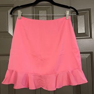 Lovers and Friends NEVER WORN Pink Mini Skirt